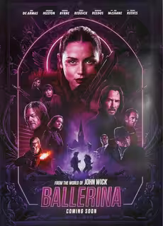 Film Ballerina 2025 univers John Wick en VOD haute définition